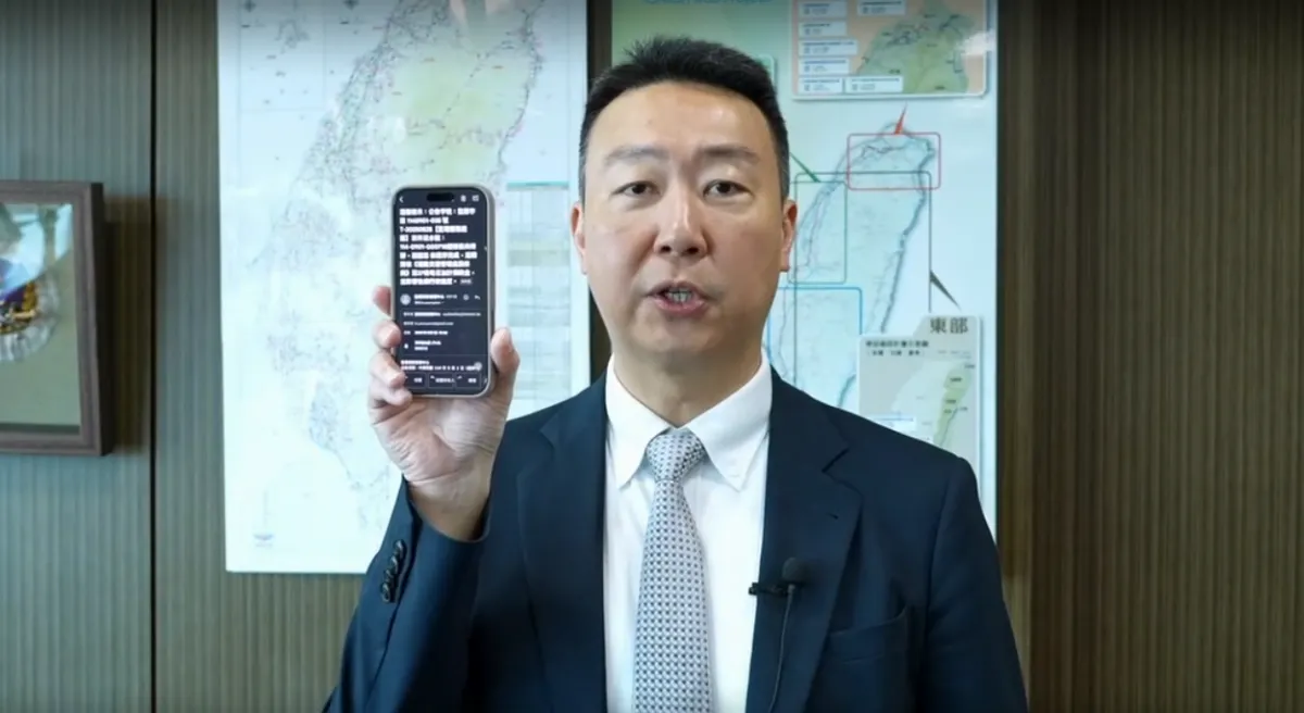 交長陳世凱防詐親上線 交通違規罰單Email催繳均是詐騙